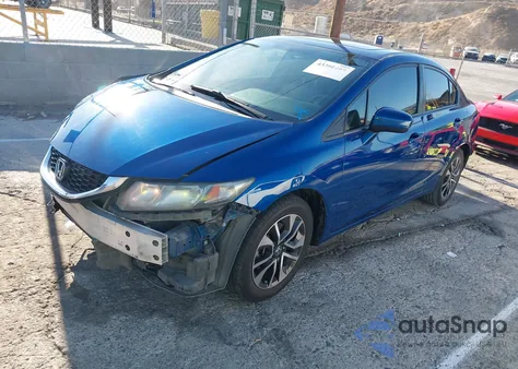 2015 Honda Civic Ex z USA, uszkodzony, nr VIN 2HGFB2F83FH512984
